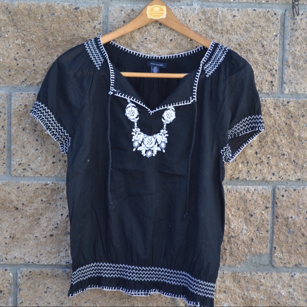 Tommy Hilfiger Black Blouse